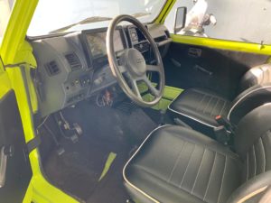 suzuki restaurato color verde lime