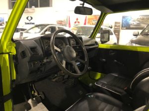 suzuki restaurato color verde lime